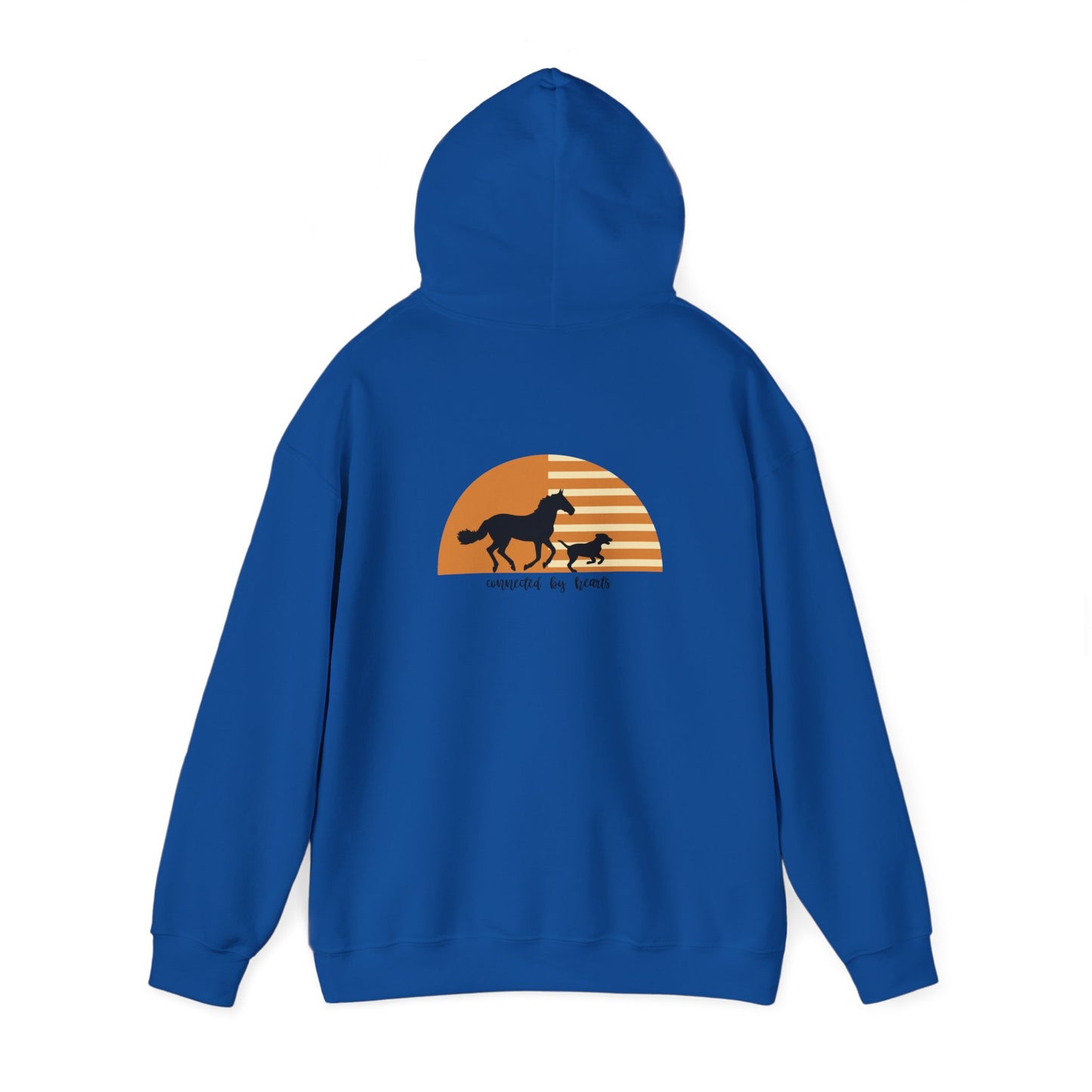 Connected by heart Unisex Heavy Blend™ Hooded Sweatshirt