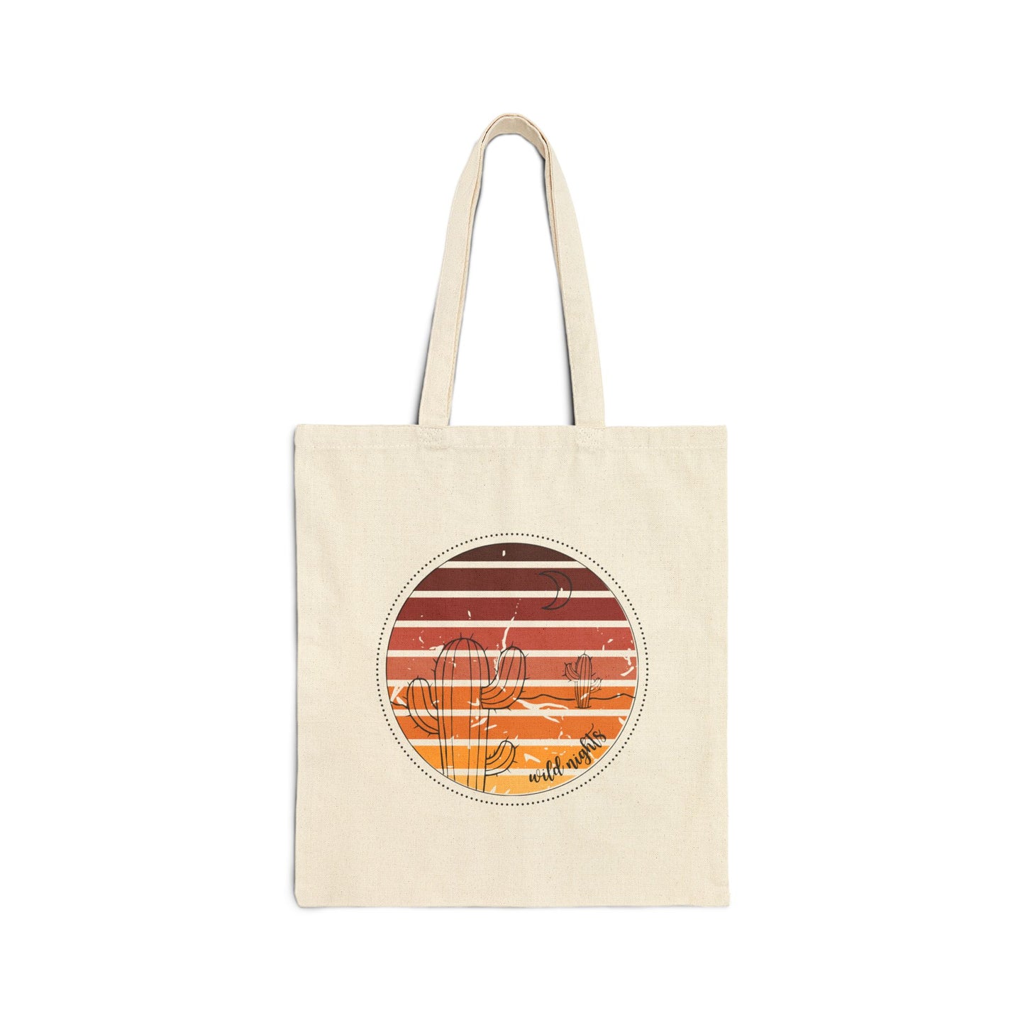 Wild nights Cotton Canvas Tote Bag