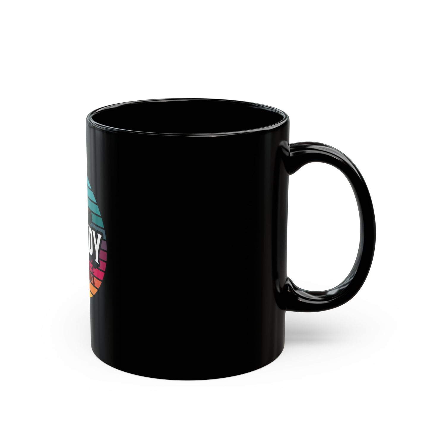 Howdy bitch colourful Black Mug (11oz, 15oz)
