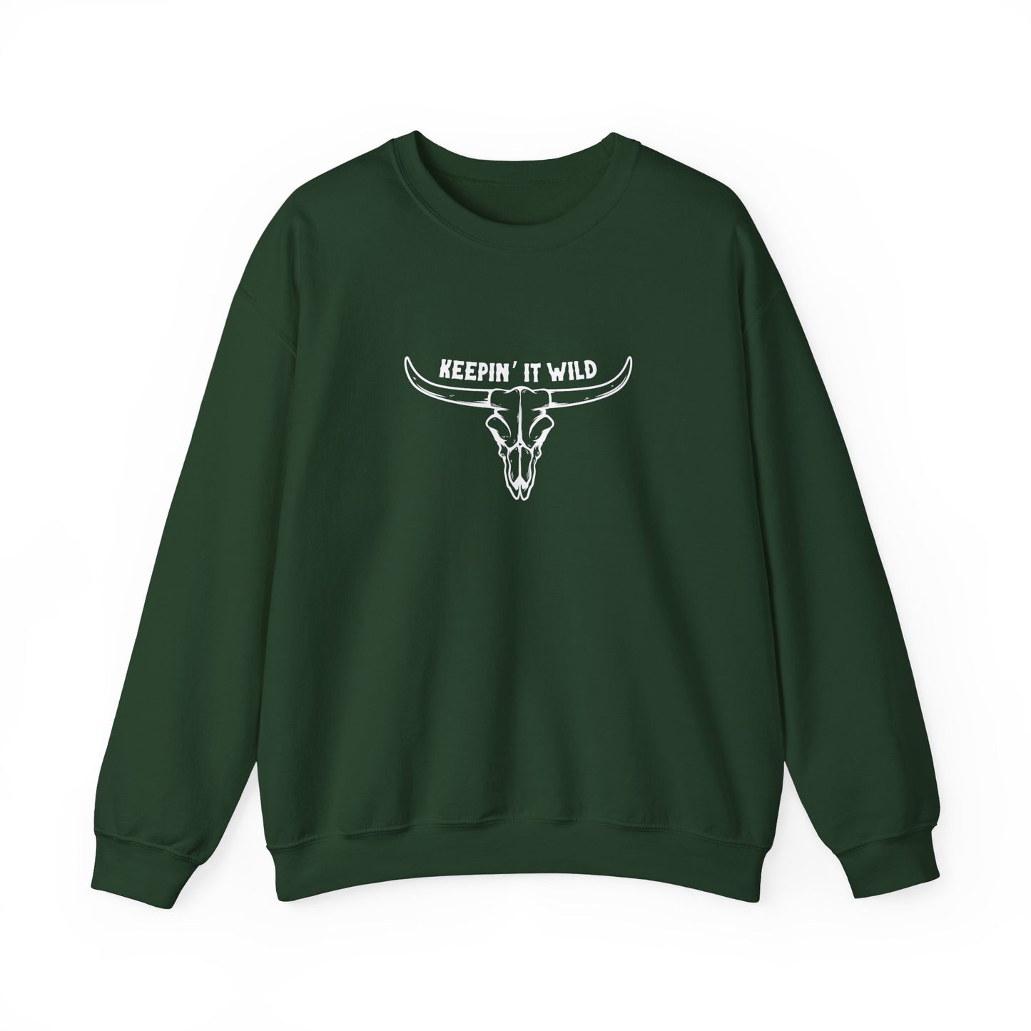 Keepin' it wild Unisex Heavy Blend™ Crewneck Sweatshirt