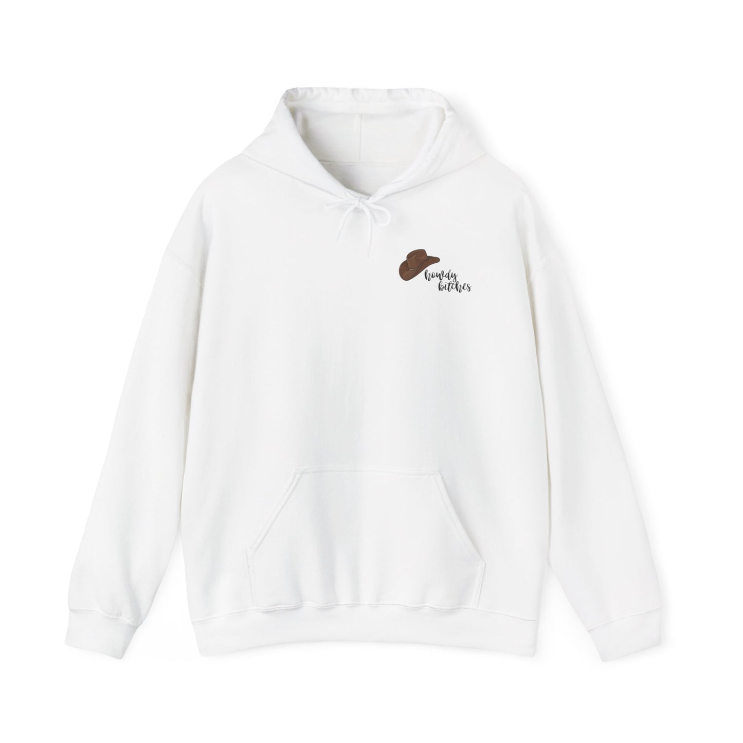 Howdy bitches Unisex Heavy Blend™ Hooded Sweatshirt