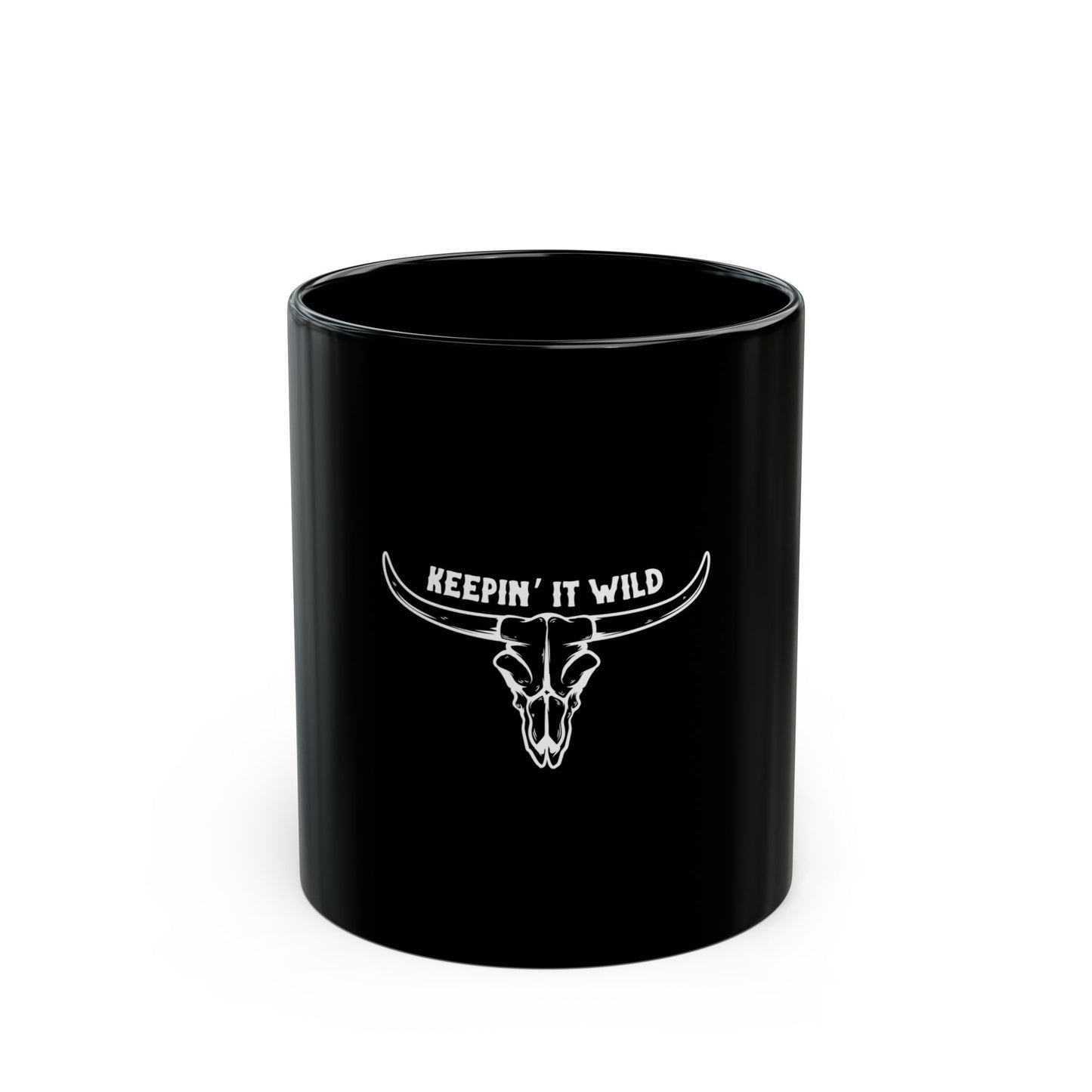Keepin' it wild Black Mug (11oz, 15oz)