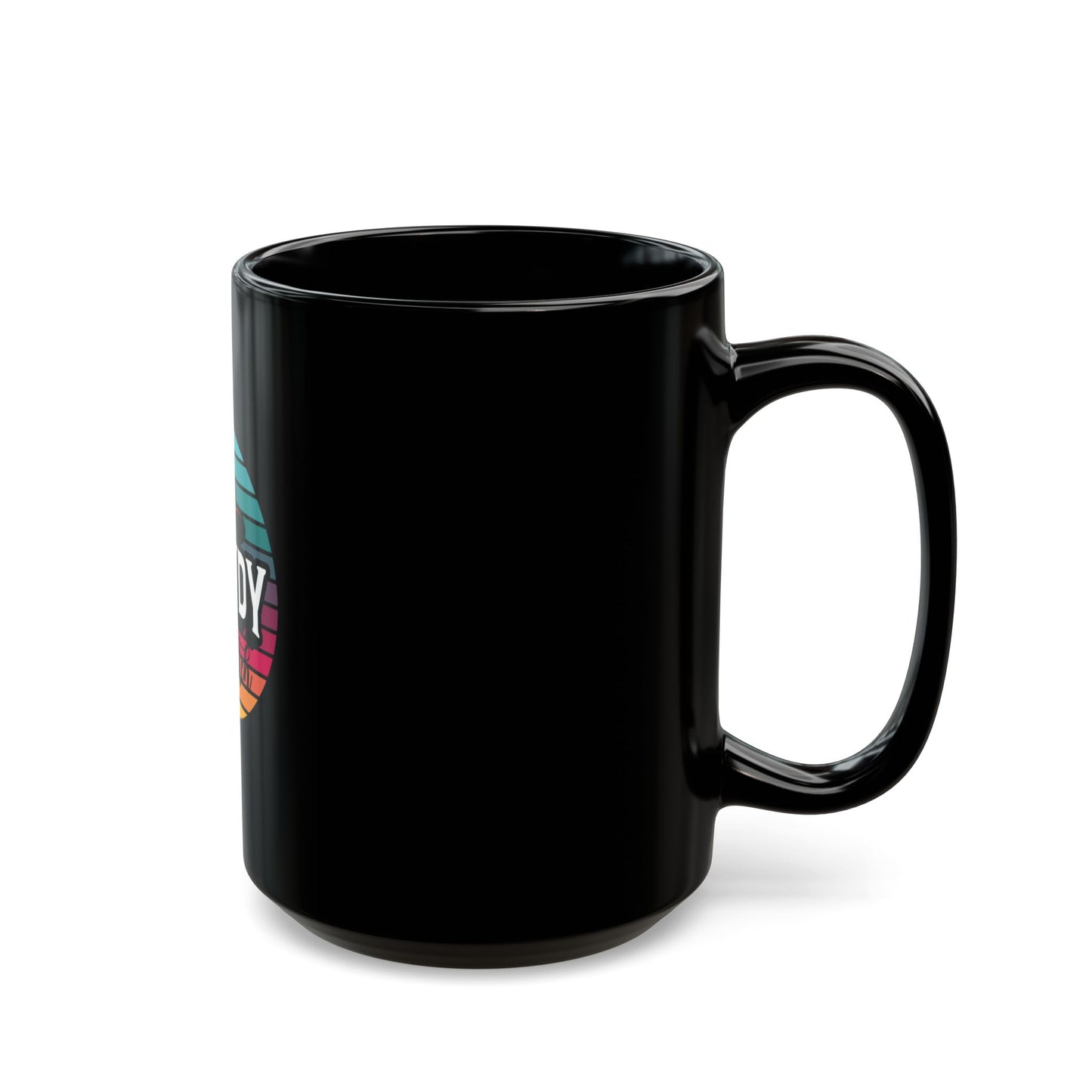 Howdy bitch colourful Black Mug (11oz, 15oz)