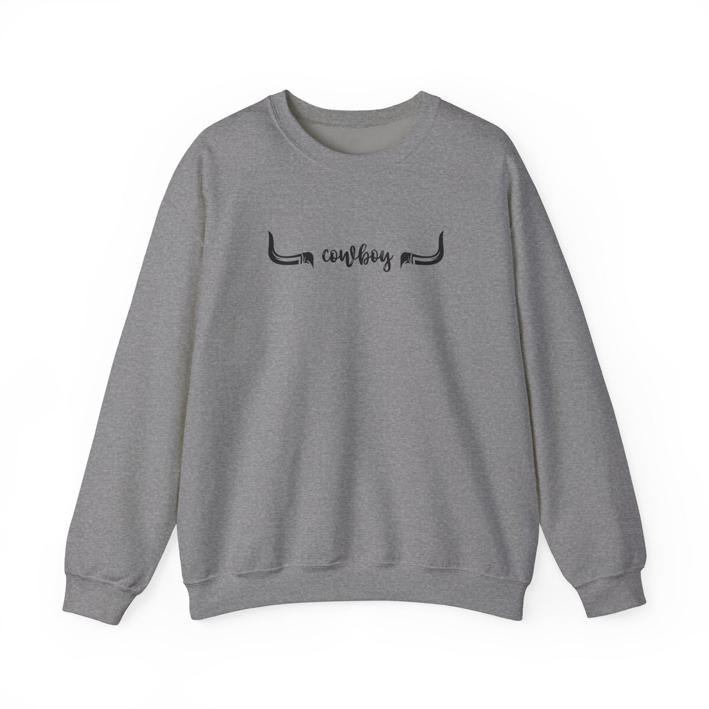 Cowboy longhorns Unisex Heavy Blend™ Crewneck Sweatshirt
