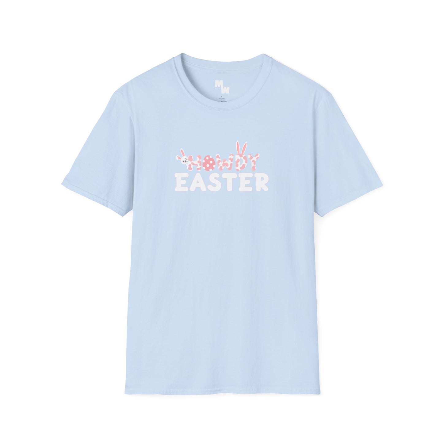 Howdy Easter Bunny Unisex Softstyle T-Shirt