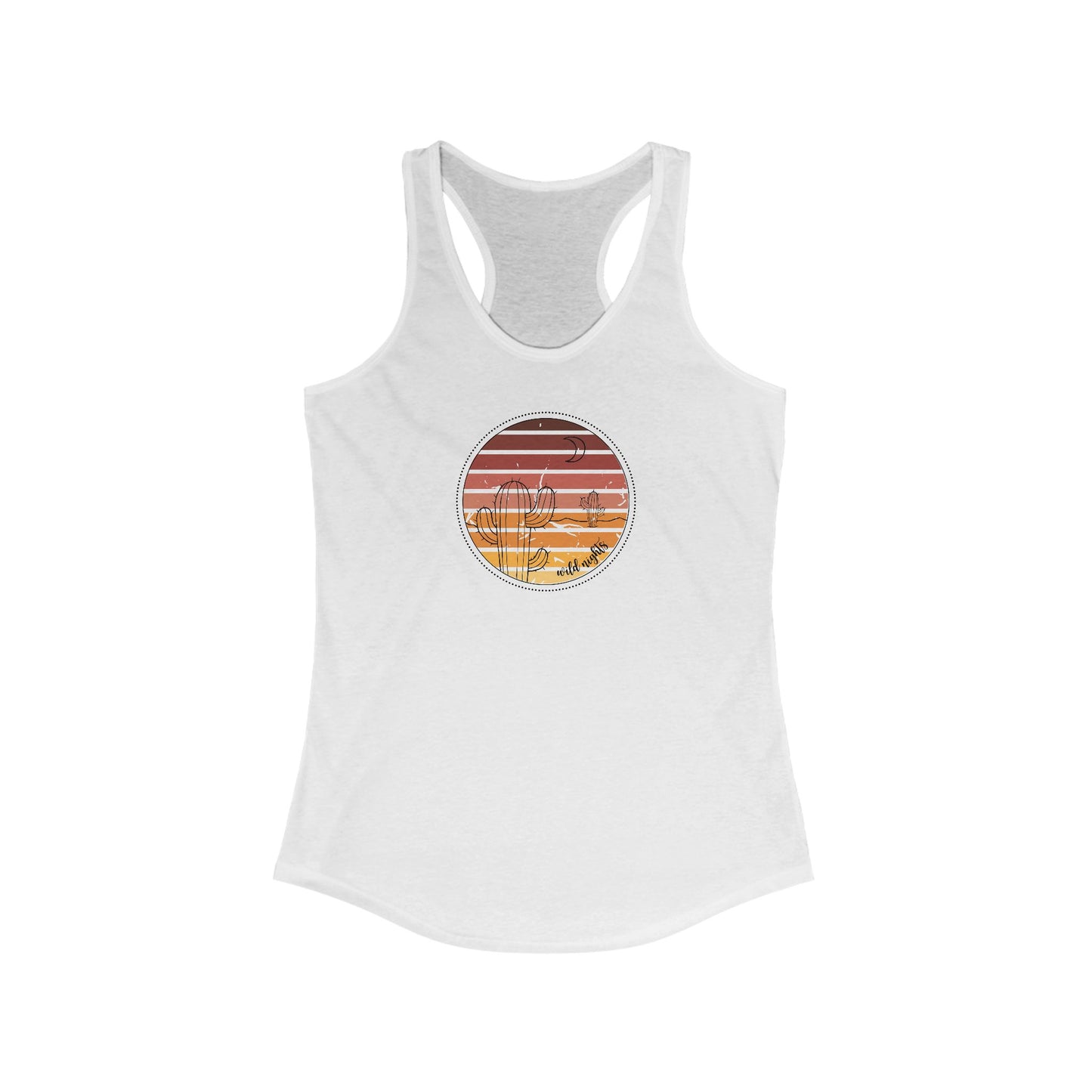 Wild nights Women's Ideal Racerback Tank