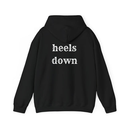 Heels down Unisex Heavy Blend™ Hooded Sweatshirt