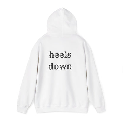 Heels down Unisex Heavy Blend™ Hooded Sweatshirt