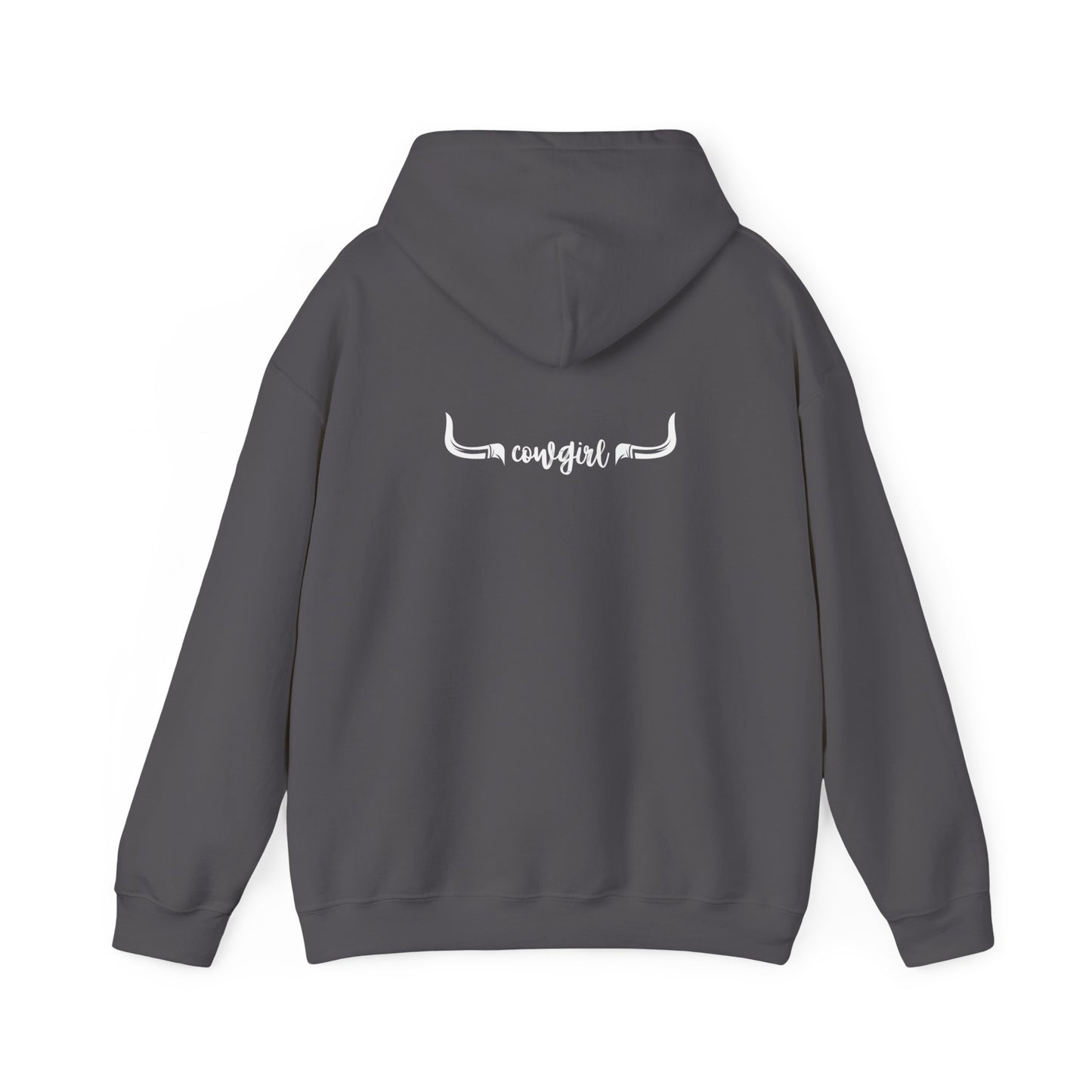 Cowgirl longhorns Unisex Heavy Blend™ Hooded Sweatshirt