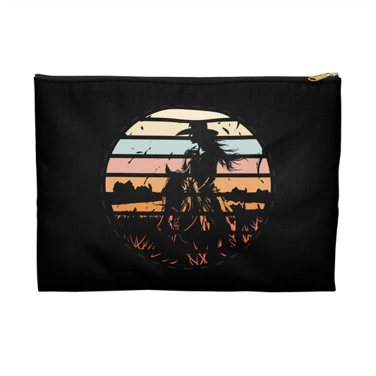 Cowgirl in the nature Accessory Pouch