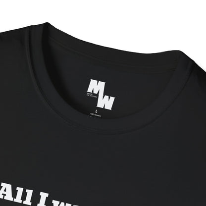 All I want for Christmas is... Horse Unisex Softstyle T-Shirt