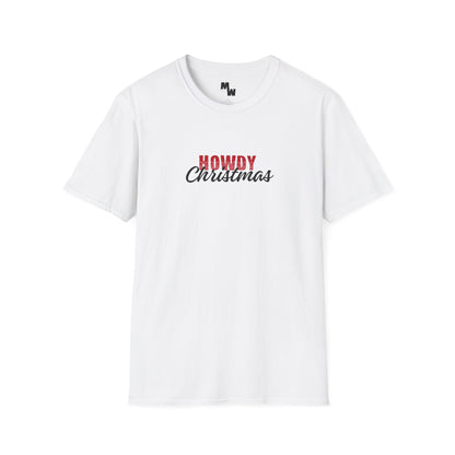 Howdy Christmas Unisex Softstyle T-Shirt