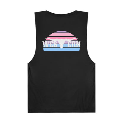 Western longhorn Unisex Barnard Tank Top