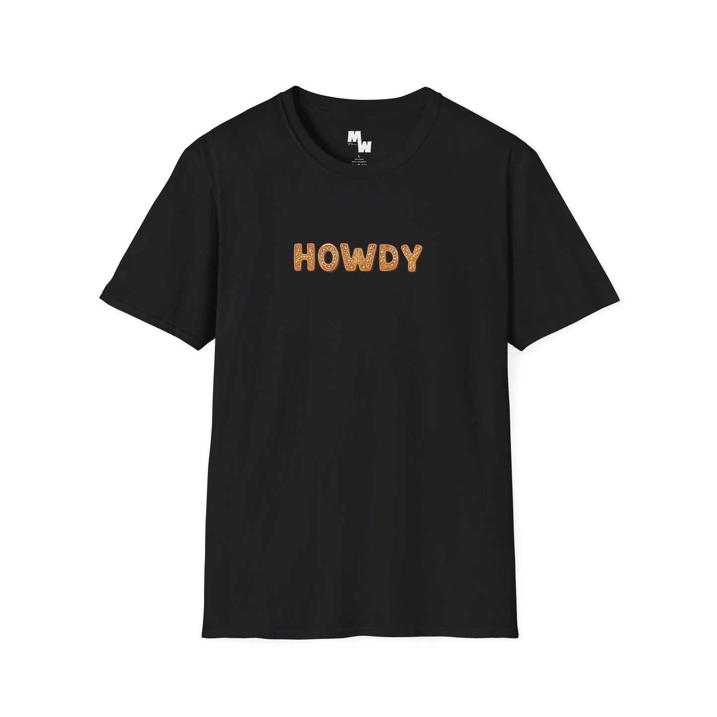 Gingerbread howdy Unisex Softstyle T-Shirt
