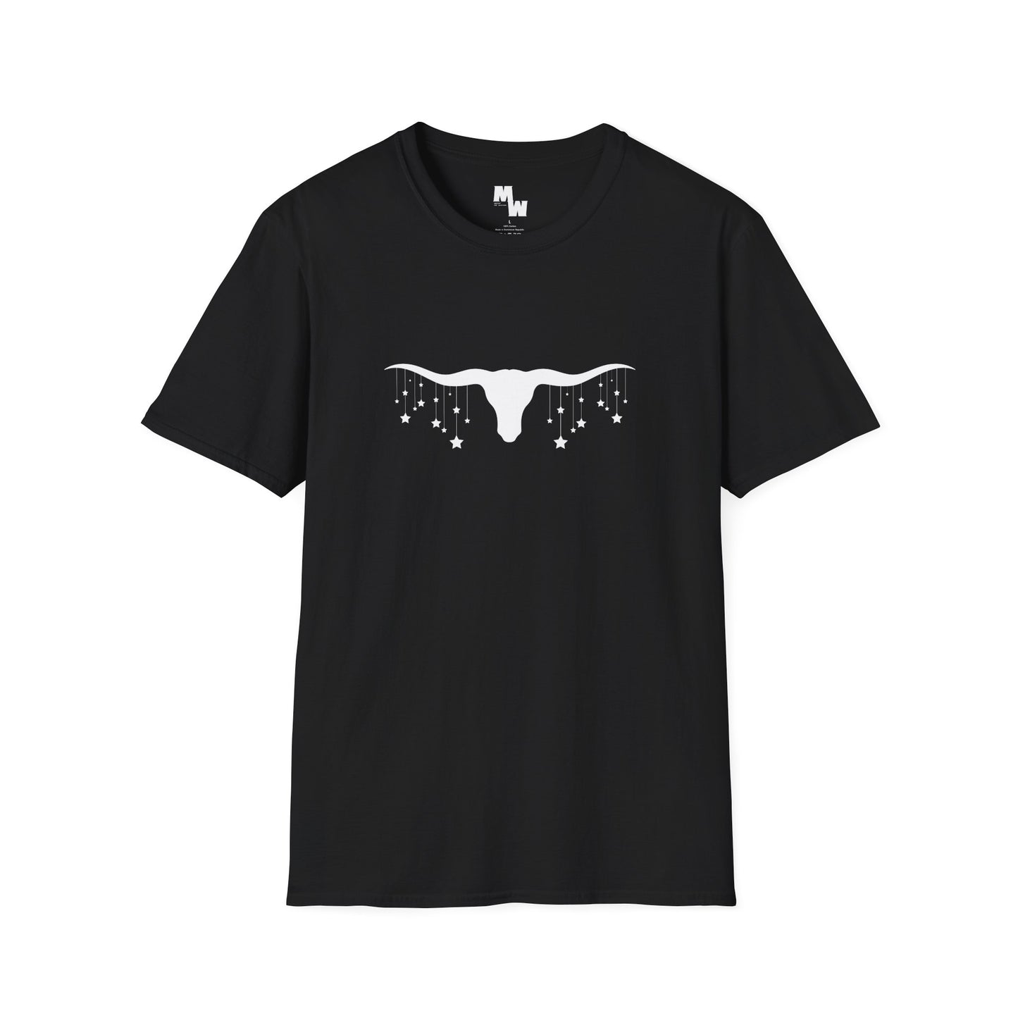 Christmas longhorn Unisex Softstyle T-Shirt