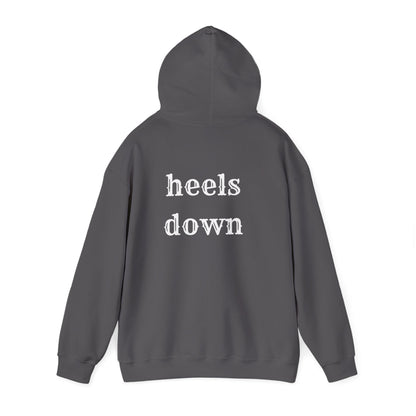 Heels down Unisex Heavy Blend™ Hooded Sweatshirt