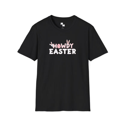 Howdy Easter Bunny Unisex Softstyle T-Shirt