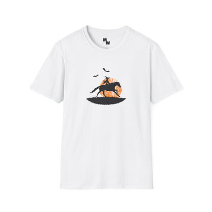 Halloween witch Unisex Softstyle T-Shirt