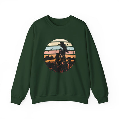 Cowgirl in the nature Unisex Heavy Blend™ Crewneck Sweatshirt