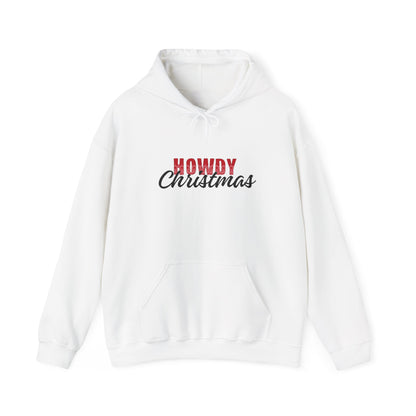Howdy Christmas Unisex Heavy Blend™ Hooded Sweatshirt