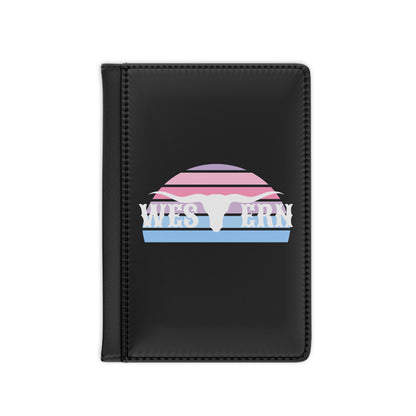 Western longhorn Passport Cover