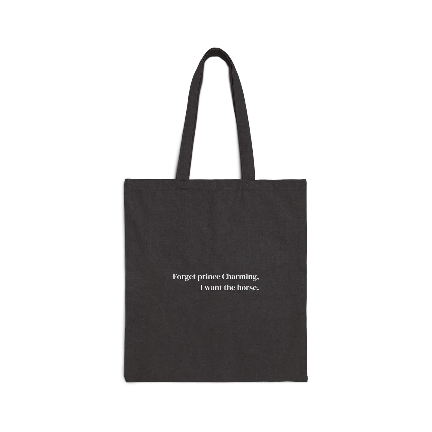 Forget prince Cotton Canvas Tote Bag