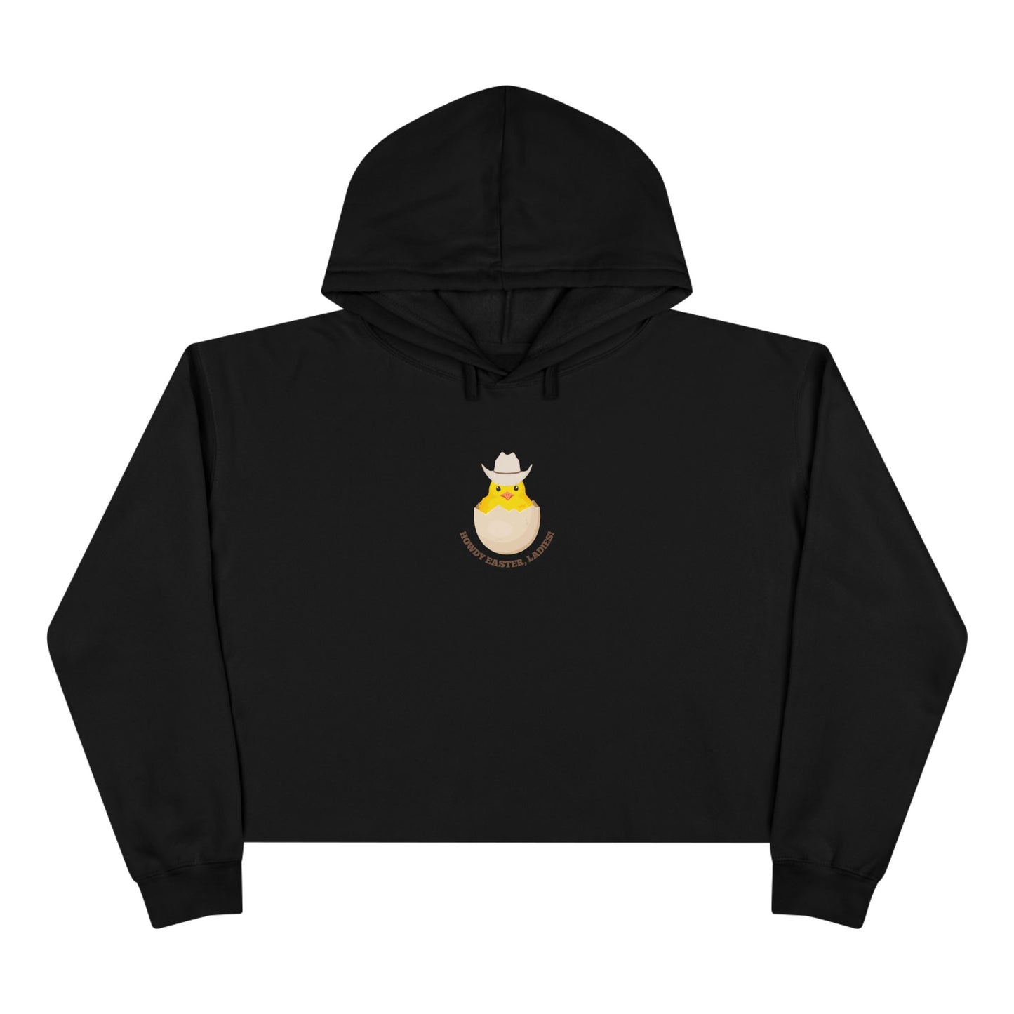 Howdy Easter, ladies! Crop Hoodie