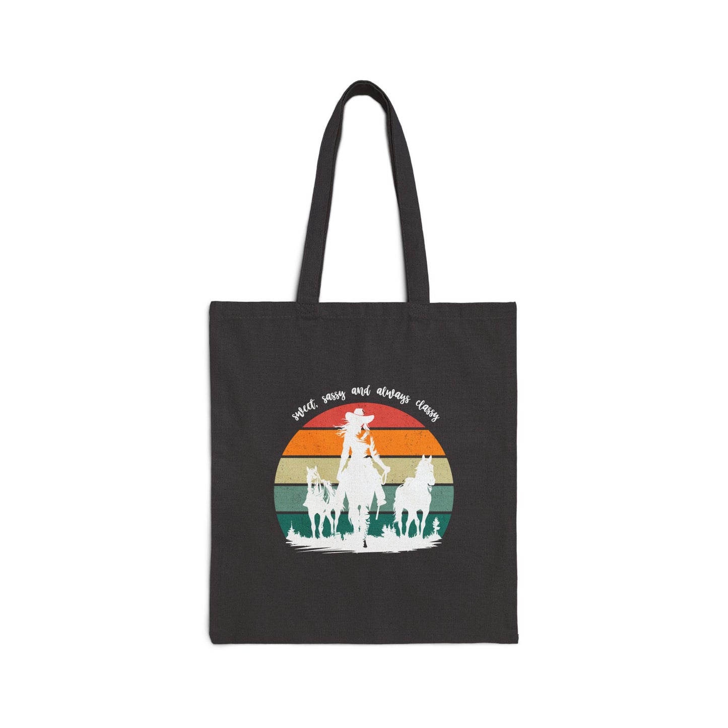 Sweet, sassy and always classy Cotton Canvas Tote Bag