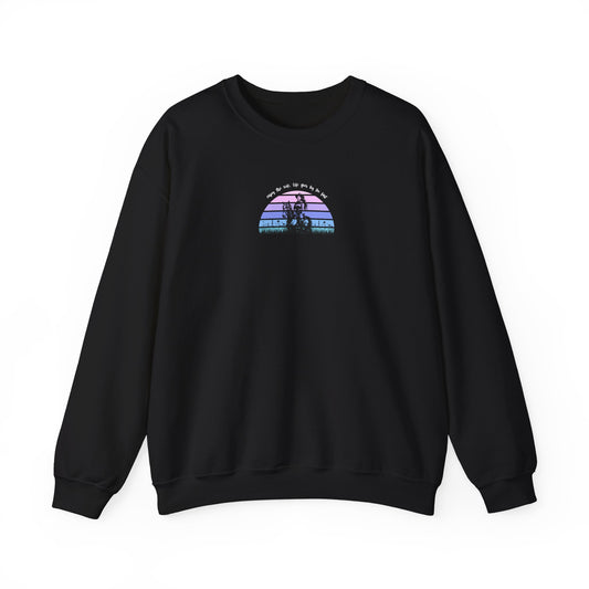 Enjoy the ride, life goes by too fast Unisex Heavy Blend™ Crewneck Sweatshirt