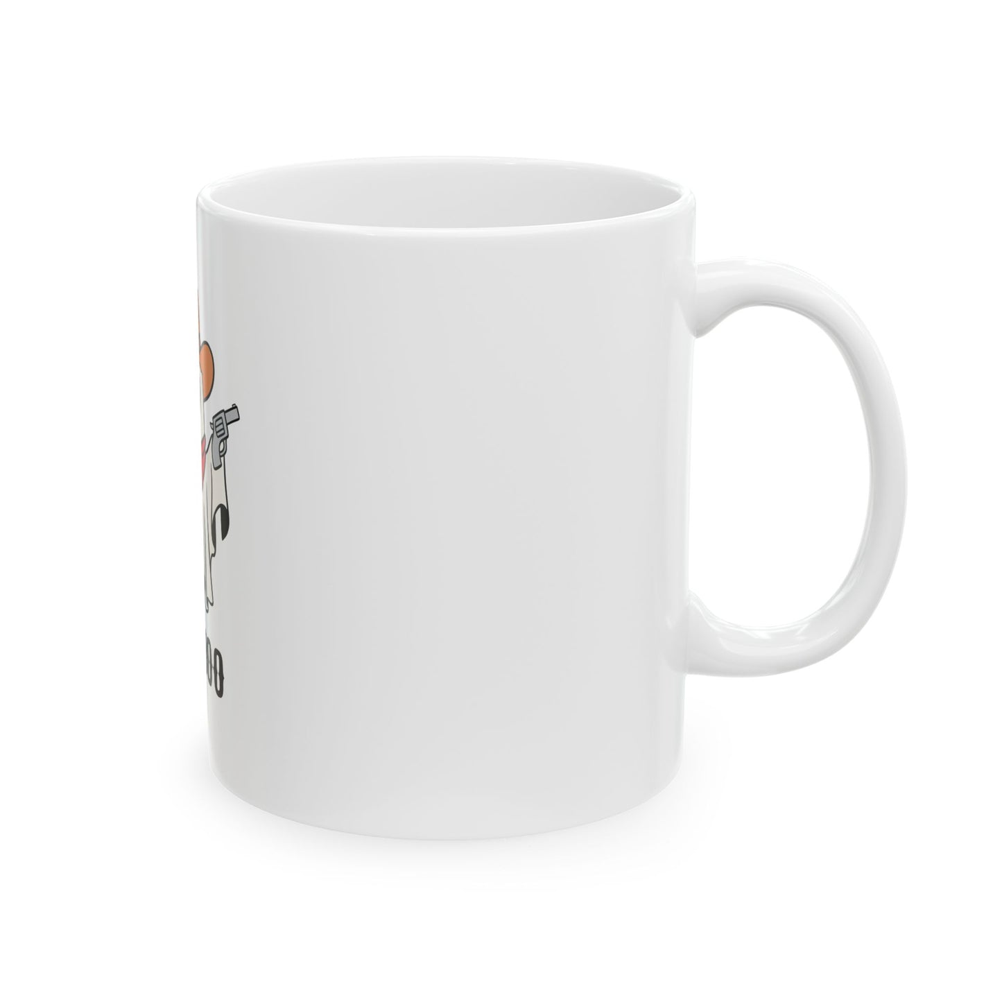 Cowboy Halloween ghost Mug, (11oz, 15oz)