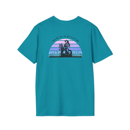 Enjoy the ride, life goes by too fast Unisex Softstyle T-Shirt