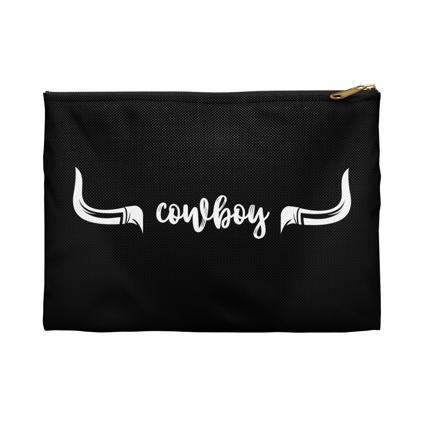 Cowboy longhorn Accessory Pouch