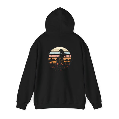 Cowgirl in the nature Unisex Heavy Blend™ Hooded Sweatshirt