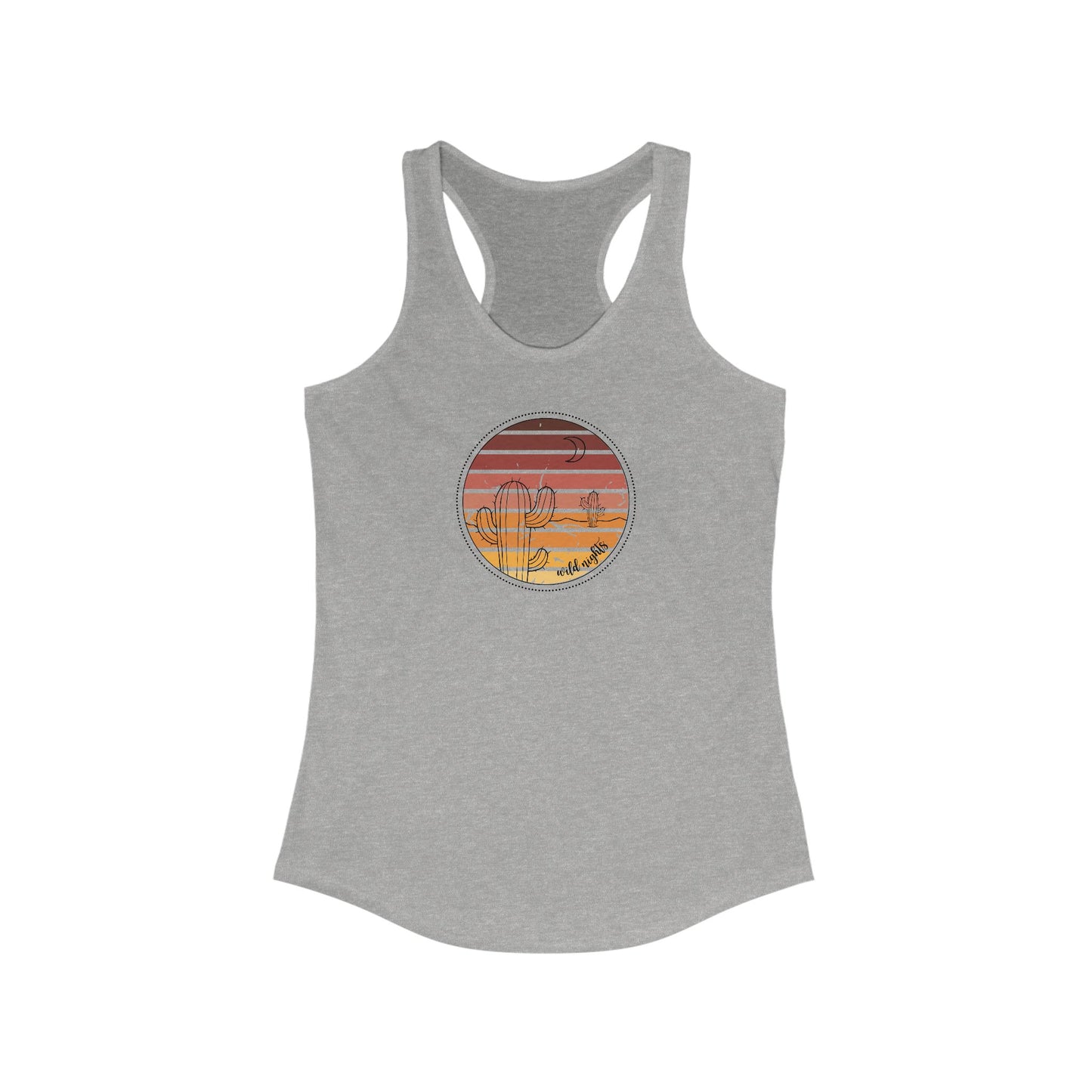 Wild nights Women's Ideal Racerback Tank