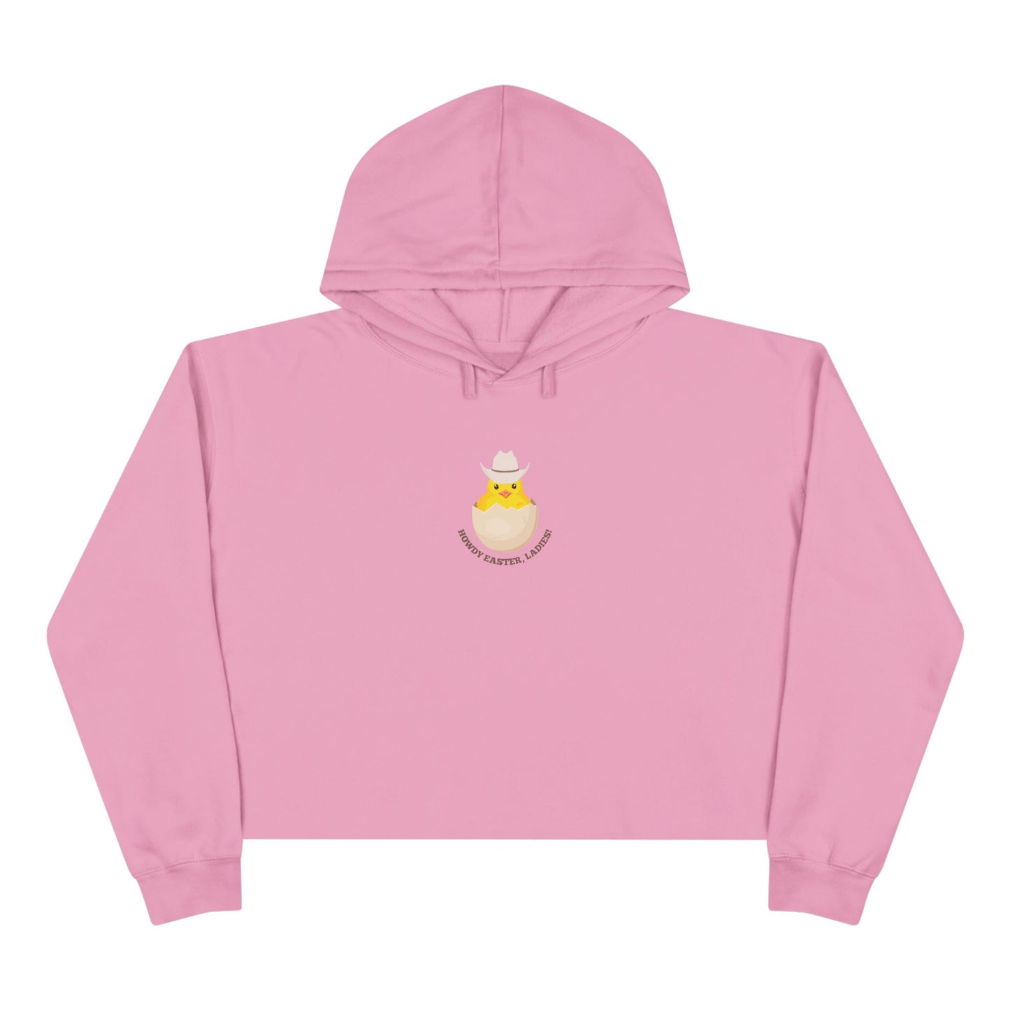 Howdy Easter, ladies! Crop Hoodie