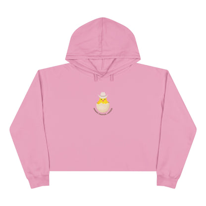 Howdy Easter, ladies! Crop Hoodie