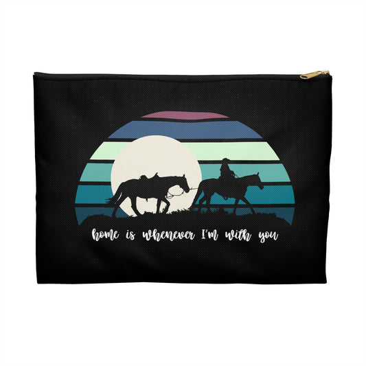 Cowboy and the moon Accessory Pouch