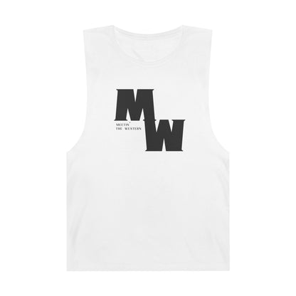 Meetin' The Western logo Unisex Barnard Tank