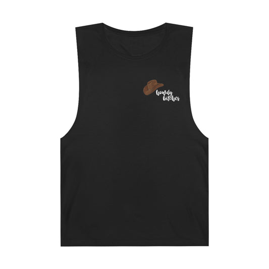 Howdy bitches Unisex Barnard Tank Top