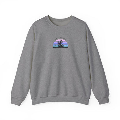 Enjoy the ride, life goes by too fast Unisex Heavy Blend™ Crewneck Sweatshirt
