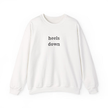 Heels down Unisex Heavy Blend™ Crewneck Sweatshirt