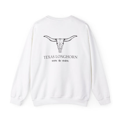 Texas longhorn Unisex Heavy Blend™ Crewneck Sweatshirt