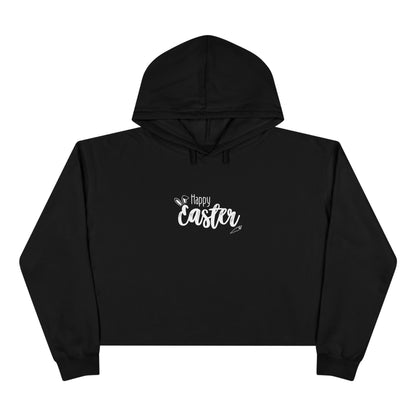 Happy Easter Crop Hoodie