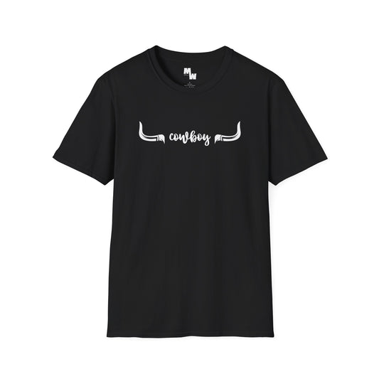 Cowboy longhorns Unisex Softstyle T-Shirt