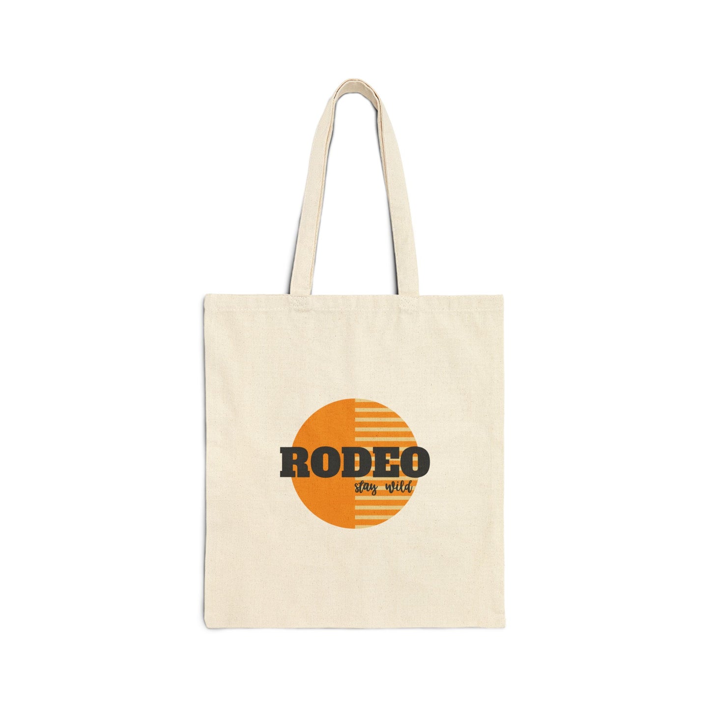 Rodeo stay wild Cotton Canvas Tote Bag