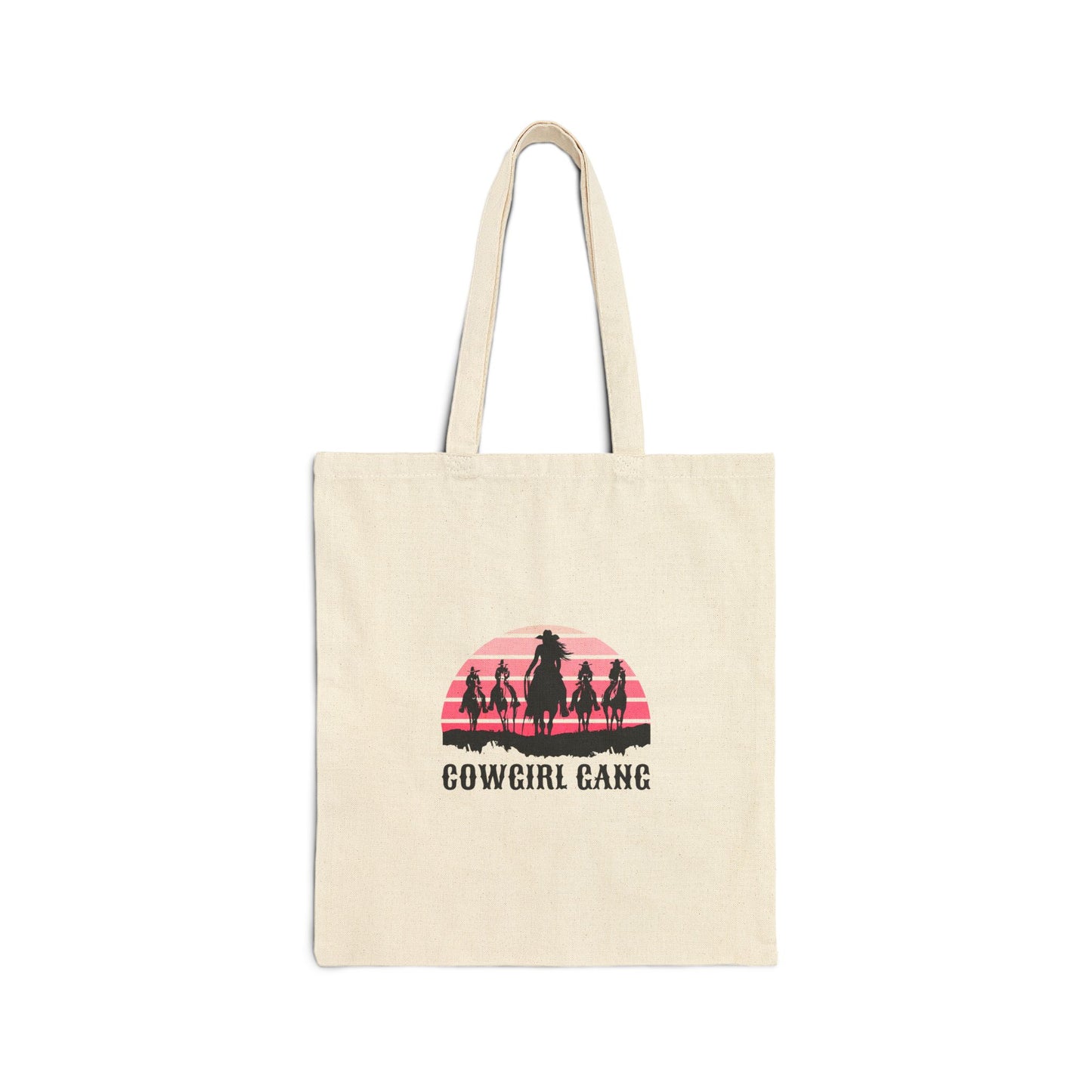 Cowgirl gang Cotton Canvas Tote Bag