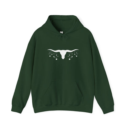 Christmas longhorn Unisex Heavy Blend™ Hooded Sweatshirt