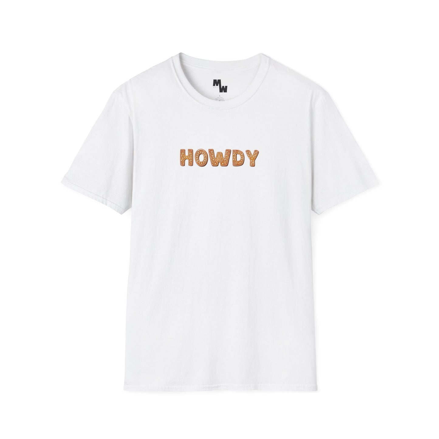 Gingerbread howdy Unisex Softstyle T-Shirt