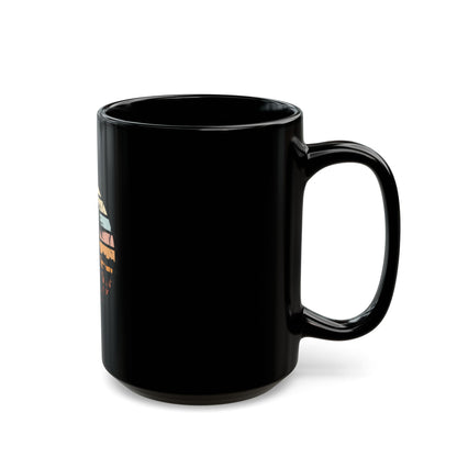 Cowgirl in the nature Black Mug (11oz, 15oz)