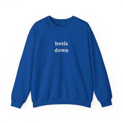 Heels down Unisex Heavy Blend™ Crewneck Sweatshirt